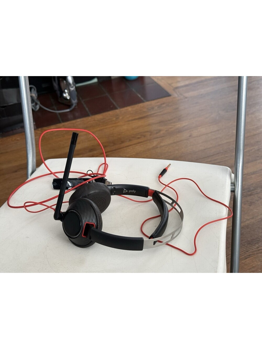 Plantronics Poly Blackwire C5200T Stereo USB-C Wired Headset With Mic